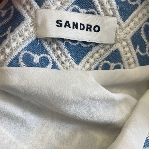 Mafalda Monogram Flared Skirt - Picture 6 of 8